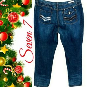 SEVEN 7 SEQUINS JEANS